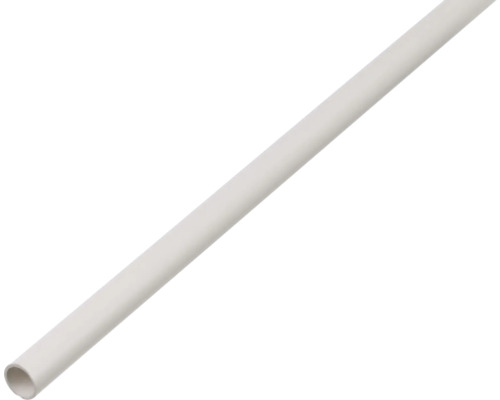 Rundrohr PVC weiß Ø 12 mm, 2 m