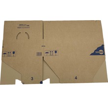Faltkarton Multi Cargo # 190 400 x 180 x 600 mm Pappe 37 l bis 25 kg
