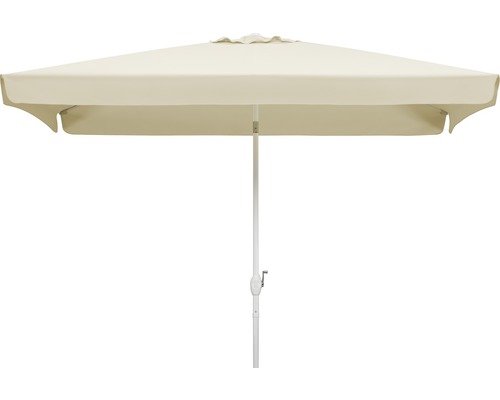 Quadratischer Sonnenschirm mit Kurbelmechanismus