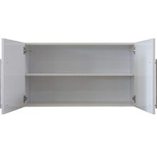 Stengel-Küchen Hängeschrank Premiumline BxTxH 100 x 34 x 56 cm weiß glänzend vormontiert Anschlag links rechts 3010000000100