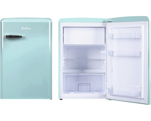 Amica Kühlschrank, freistehend, mit geöffneter Tür