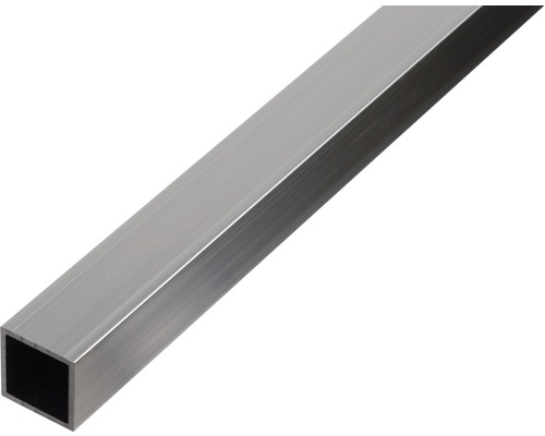 Vierkantrohr Edelstahl 10x10x1 mm, 1 m Vierkantrohr Edelstahl 10x10x1 mm, 1 m