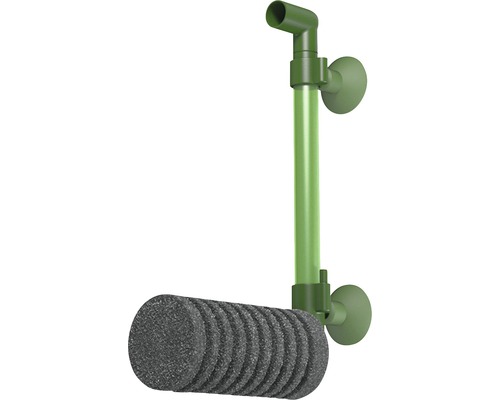 Aquarieneckfilter mit Saugern zur Befestigung