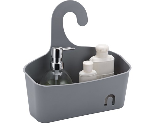 Duschablage mit Haken zur Aufbewahrung von Badartikeln