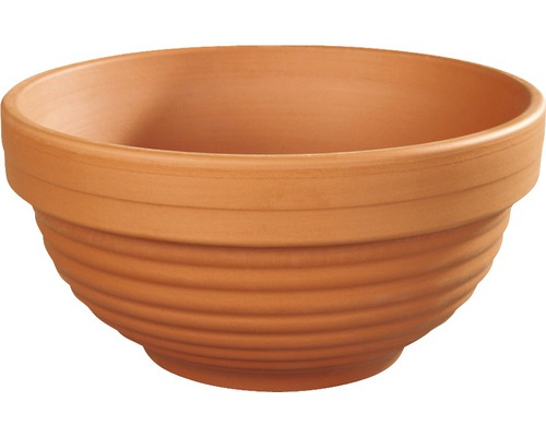 Pflanzschale Spang Ton Ø 30 H 14 cm terracotta