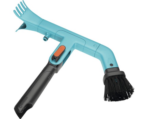 Gardena Waschbürste mit Wasseranschluss für Reinigungsarbeiten