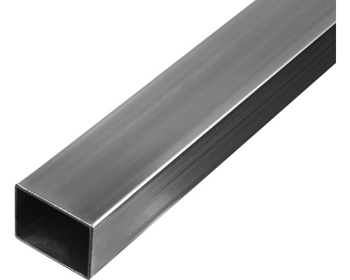 Rechteckrohr Stahl 40x30x1,5 mm, 1 m Rechteckrohr Stahl 40x30x1,5 mm, 1 m