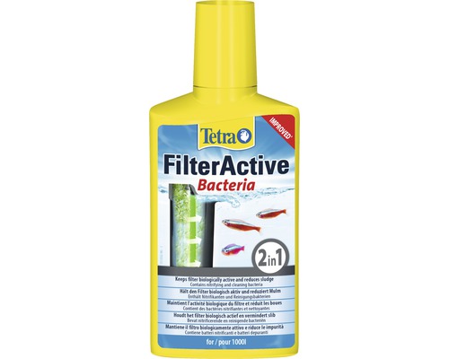 Filterbakterien Tetra Filter Active 250 ml Tetra FilterActive Bacteria für 1000 Liter