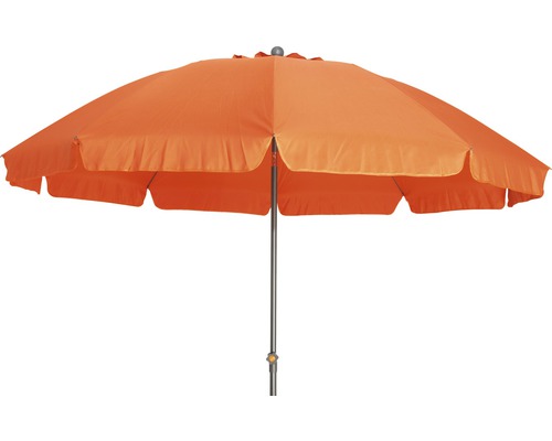 Oranger Sonnenschirm
