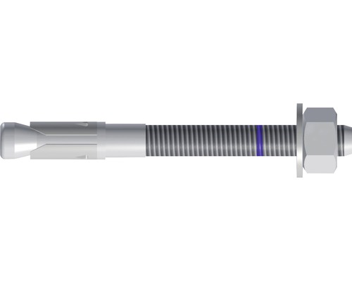 Bolzenanker Tox S-Fix Pro M8x95/29, 50 Stück Ankerbolzen mit Mutter und Unterlegscheibe
