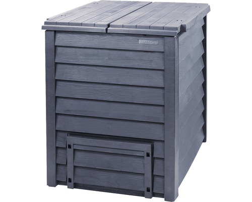 Komposter GARANTIA Thermo-Wood 600 l anthrazit Komposter GARANTIA Thermo-Wood 600 l anthrazit