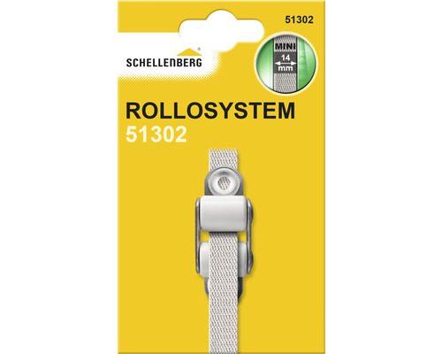 Schellenberg Rollladensystem Mini mit 14 Millimeter Gurtbandbreite