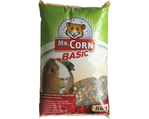 Meerschweinchenfutter Mr. Corn, 5 kg Mr. Corn Basic Guinea Pig Food in 5 kilogram package