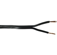 1m 2x 0,75mm² Doppellitze / Leitung 2-adrig schwarz kaufen