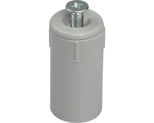 Möbelfuß aus Kunststoff mit Schraube