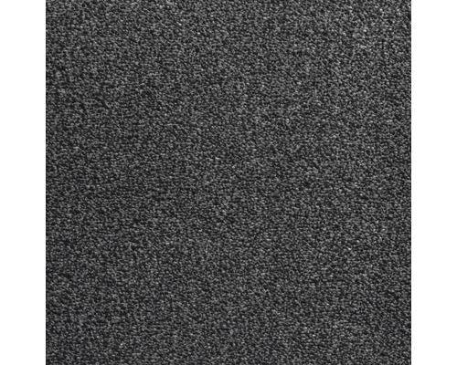 Teppichboden Velours Grace Farbe 76 anthrazit 400 cm breit (Meterware)