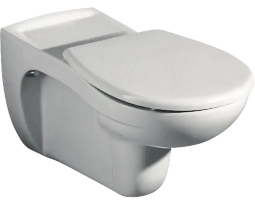 Wand-Tiefspülklosett mit WC-Sitz