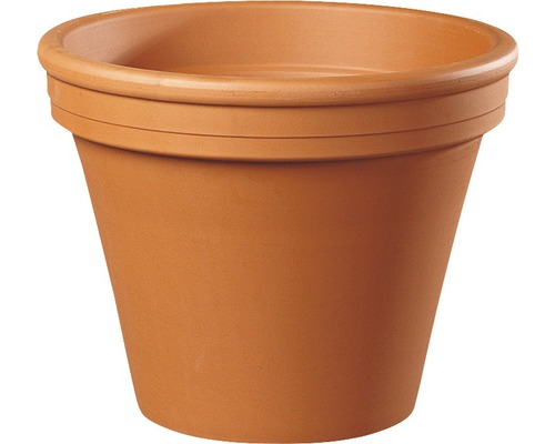 Pflanztopf Spang Ton Ø 13 H 12 cm terracotta