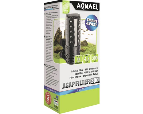 Aquael ASAP Filter 300 Innenfilter für Aquarien bis 100 Liter