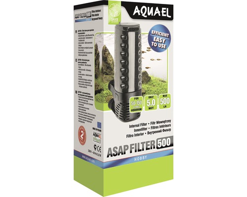 Aquael ASAP Filter 500 Innenfilter Verpackung