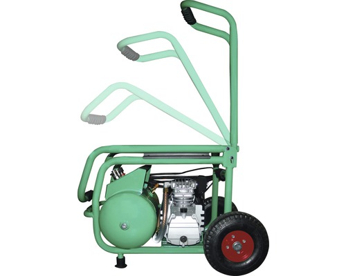 Fahrbarer Kompressor mit verstellbarem Griff