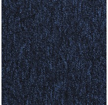 Nahaufnahme eines blauen Teppichbodens