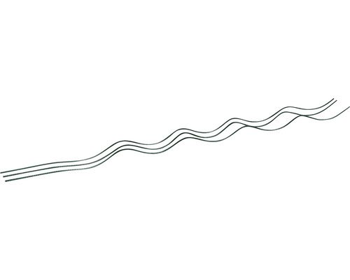 Drei gewellte Drähte