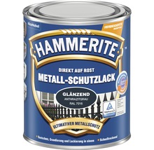 HAMMERITE Metallschutzlack glänzend anthrazitgrau 250 ml-thumb-1