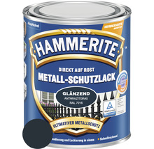 HAMMERITE Metallschutzlack glänzend anthrazitgrau 250 ml-thumb-0