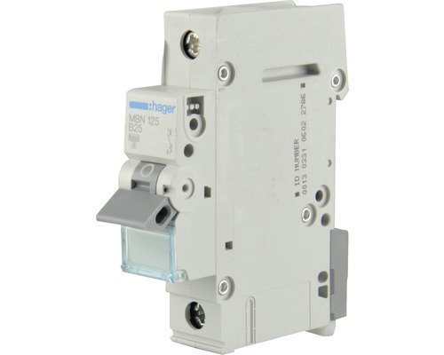 Hager MBN 110 10A Leitungsschutzschalter B 6kA 1-polig Hager Leitungsschutzschalter