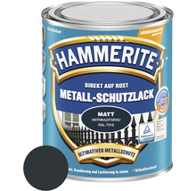 HAMMERITE Metallschutzlack matt anthrazitgrau 250 ml-thumb-0