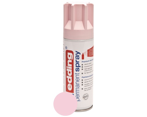 Permanent Spray edding pastellrosa seidenmatt 200ml Edding Permanent Spraydose
