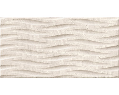 Feinsteinzeug Dekorfliese Varana Almond 32 x 62,5 cm Feinsteinzeug Dekorfliese Varana Almond 32 x 62,5 cm
