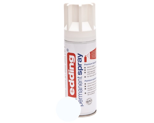 Permanent Spray edding verkehrsweiß seidenmatt 200ml Edding Permanent Spraydose