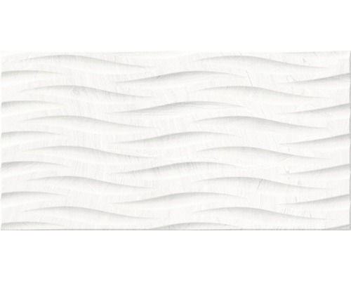 Feinsteinzeug Dekorfliese Varana blanco 32 x 62,5 cm-0