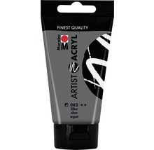 Marabu Artist Acrylfarbe Silber Tube