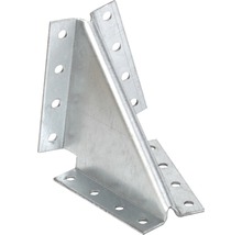 Winkelverbinder aus Metall mit Löchern zur Befestigung