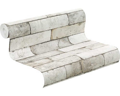 Tapetenrolle mit Backsteinmuster