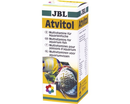 Multivitamine JBL Atvitol für Aquarienfische 50 ml JBL Atvitol Multivitamine für Aquarienfische 50 ml