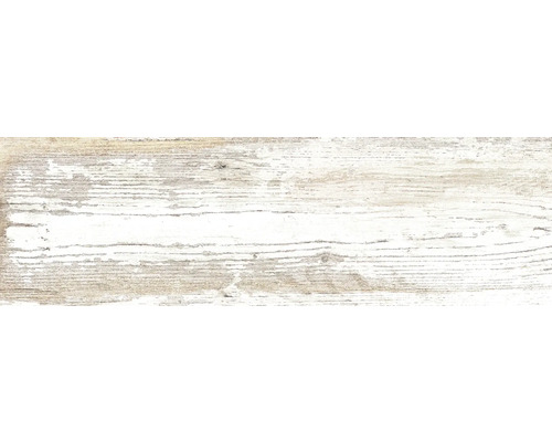 Feinsteinzeug Wand- und Bodenfliese Tribeca Innen blanco 20,2 x 66,2 cm