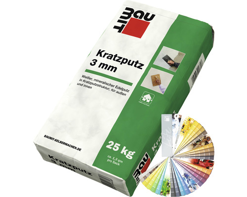 Baumit KratzPutz Jura 03 farbig 25 kg Baumit KratzPutz Jura 03 farbig 25 kg