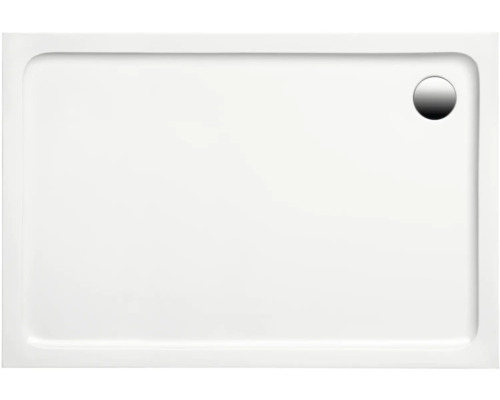 Duschwanne OTTOFOND Mambu 80 x 140 x 3 cm weiß glänzend glatt 872301