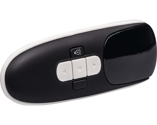 Präsentationsfernbedienung mit Tasten zur Steuerung von Präsentationen.