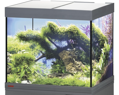 Aquarium EHEIM Vivaline 150 mit LED-Beleuchtung, Heizer, Filter ohne Unterschrank anthrazit