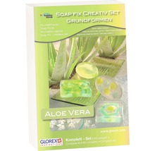 Kreativset SoapFix Geschenkpackung Seife transparent-grün-gelb