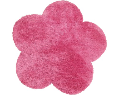 Teppich Blume pink 60x60 cm