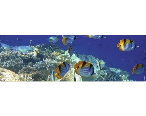 Badrückwand mySPOTTI aqua Unterwasser 140x45 cm-0