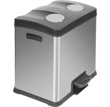 Abfalleimer mit Pedal und zwei Fächern