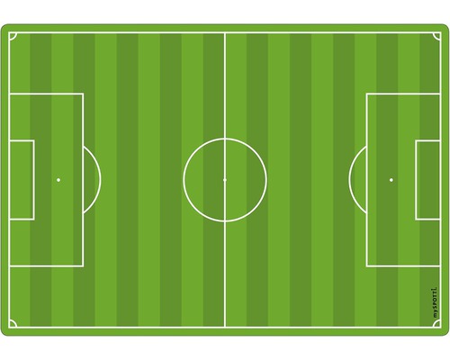 Küchenrückwand mySPOTTI pop Fussball 59x41 cm Fußballfeld mit Markierungen