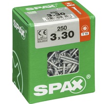 Spax Schrauben 3x30 Millimeter, 250 Stück in grüner Verpackung